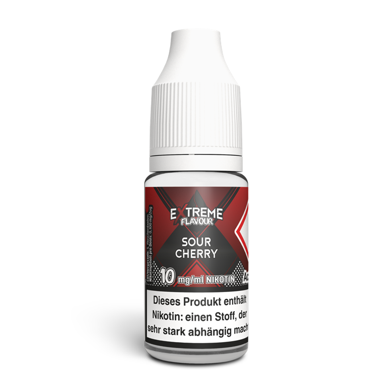 Extreme Flavour - Sour Cherry - 10 ml Hybrid-Nikotinsalz Liquid 