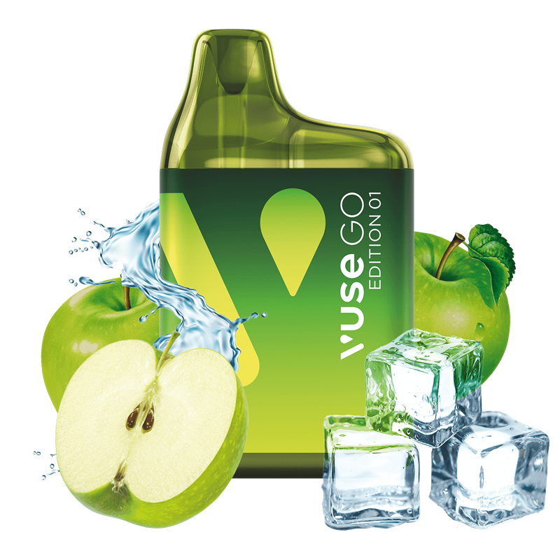 Vuse GO Box - Edition 01 - Apple Sour - Einweg E-Zigarette