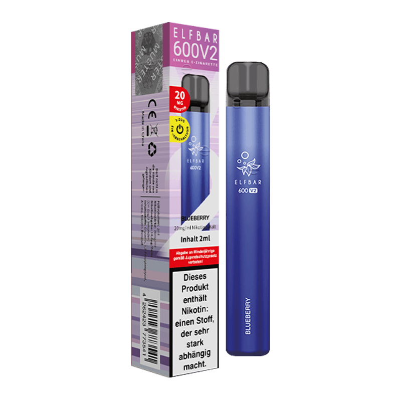 ELF Bar 600 CP V2 - Blueberry - Einweg E-Zigarette 