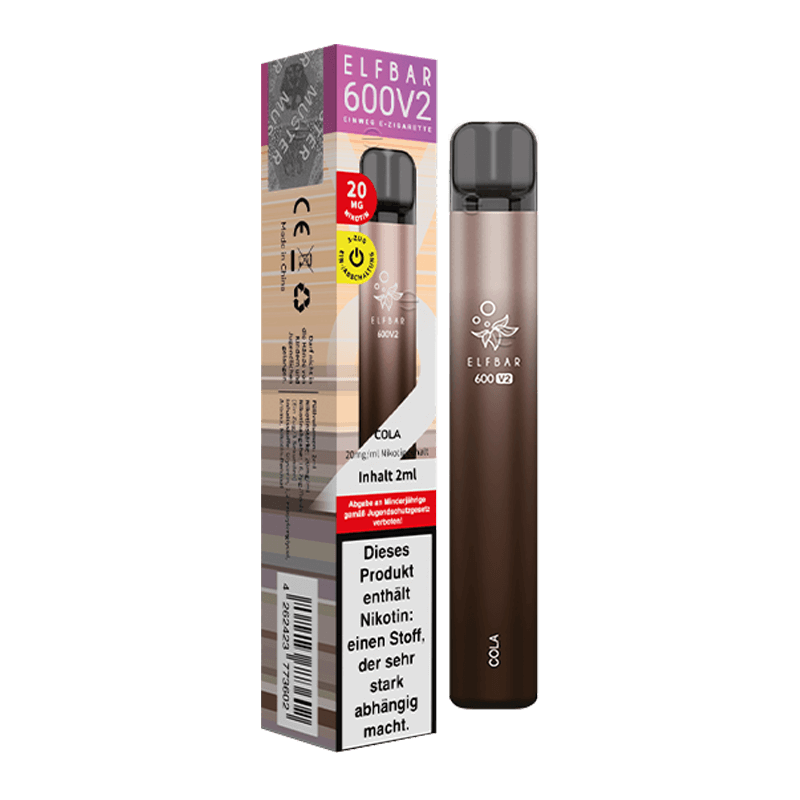 ELF Bar 600 CP V2 - Cola - Einweg E-Zigarette 
