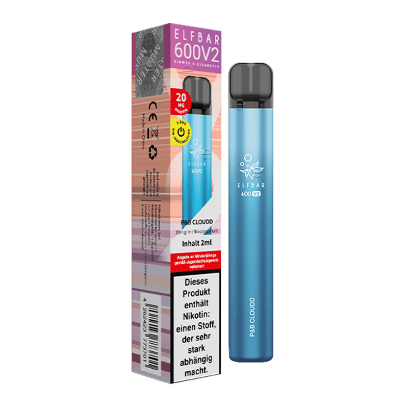 ELF Bar 600 CP V2 - P&B Cloudd - Einweg E-Zigarette 