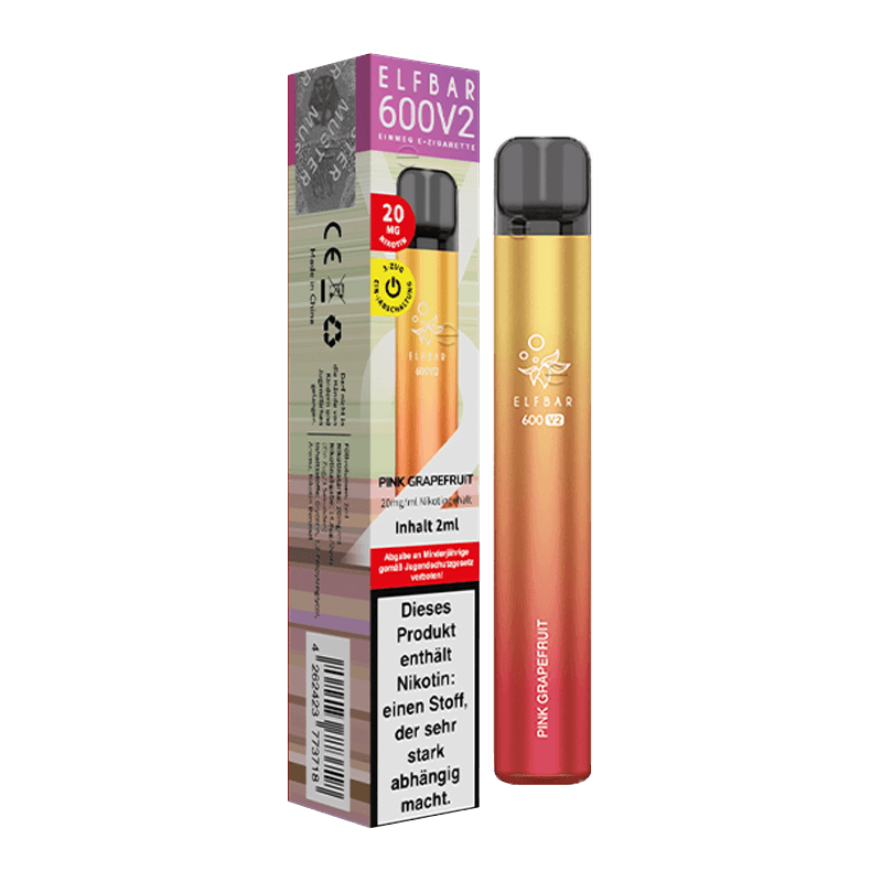 ELF Bar 600 CP V2 - Pink Grapefruit - Einweg E-Zigarette 