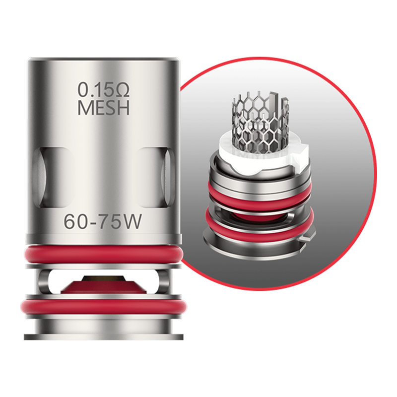Vaporesso GTX Meshed Coil - Verdampferkopf - 5er Pack 