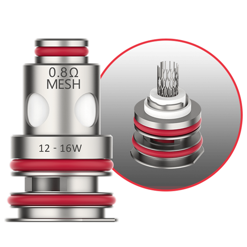 Vaporesso GTX Meshed Coil - Verdampferkopf - 5er Pack 