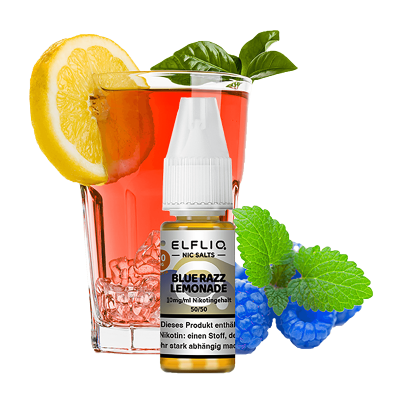 ELF Bar Elfliq - Blue Razz Lemonade - 10 ml Nikotinsalz