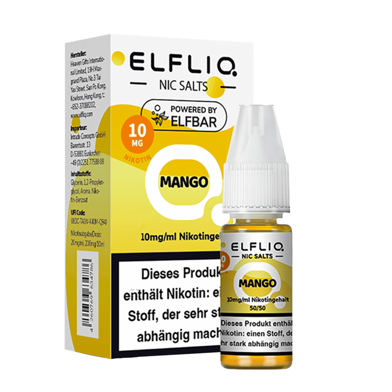 ELF Bar Elfliq - Mango - 10 ml Nikotinsalz 