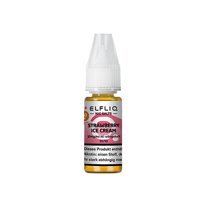 ELF Bar Elfliq - Strawberry Ice Cream - 10 ml Nikotinsalz 