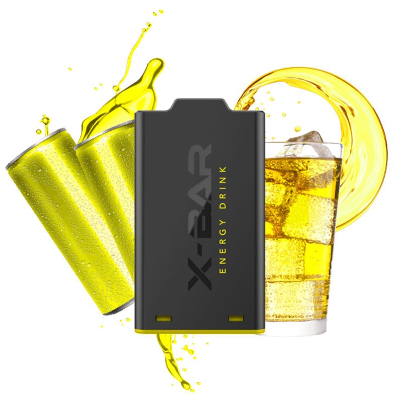 X-Bar X-Shisha - Energy Drink Pod - 1er Pack