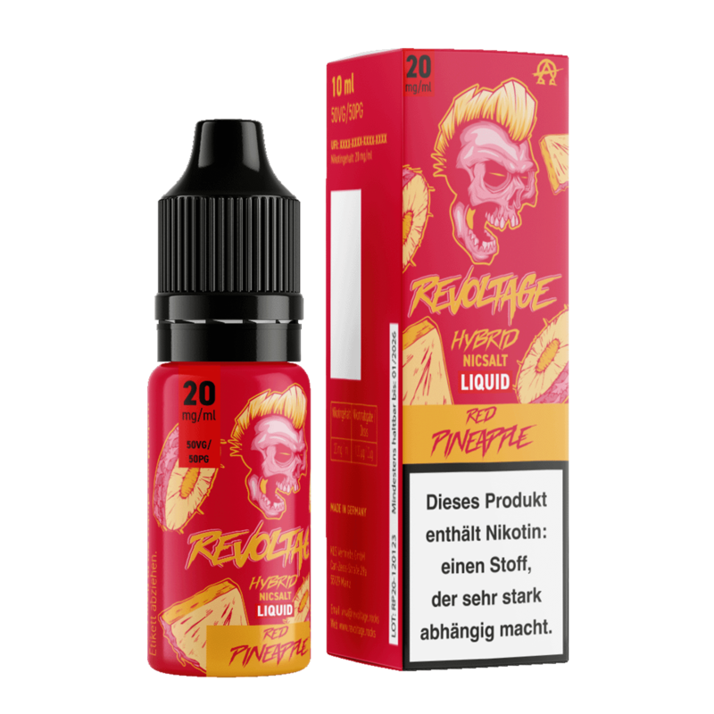 Revoltage - Red Pineapple - 10 ml Hybrid-Nikotinsalz Liquid 