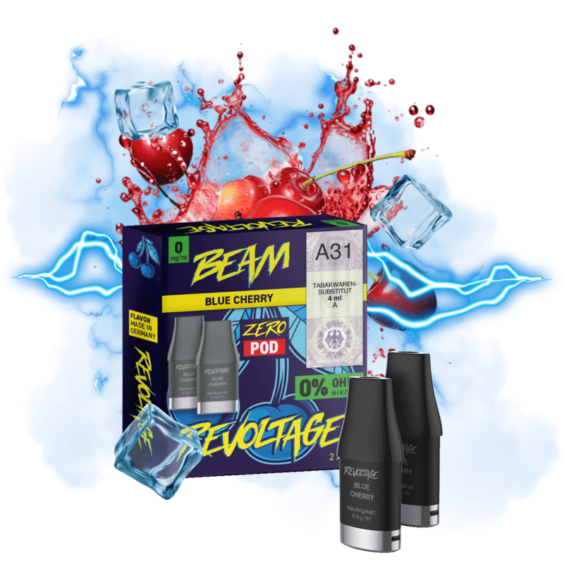 Revoltage Beam Dual - Blue Cherry Pod - 2er Pack