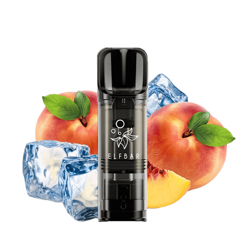 ELF Bar ELFA - Peach Ice (Juicy Peach) Pod - 2er Pack 