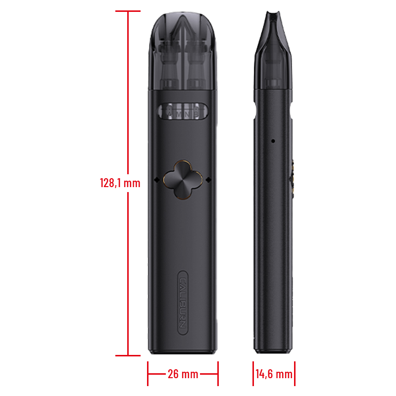 Uwell Caliburn Explorer Kit - Pod System - 1000 mAh - 4 ml 