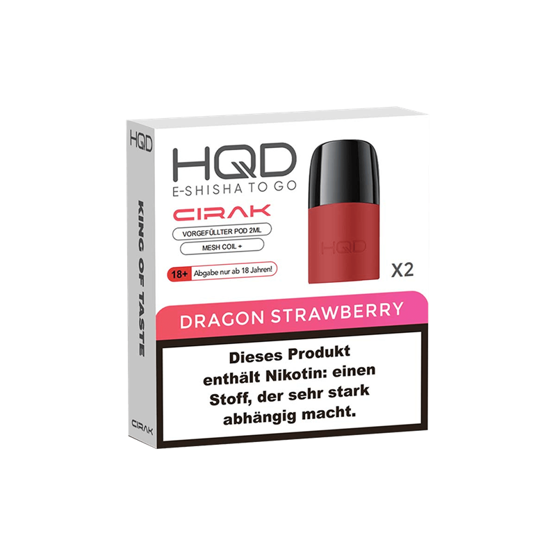 HQD Cirak - Blackberry Cherry Pod - 2er Pack 