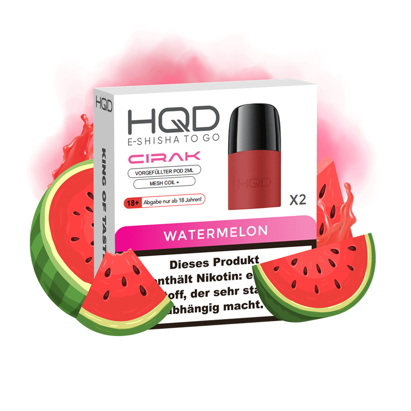 HQD Cirak - Watermelon Pod - 2er Pack