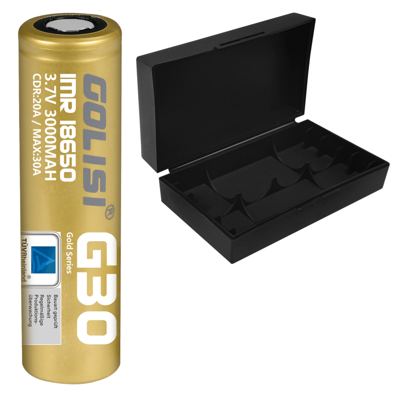 Golisi G30 - 18650er Akku - 3000 mAh - 1er Pack