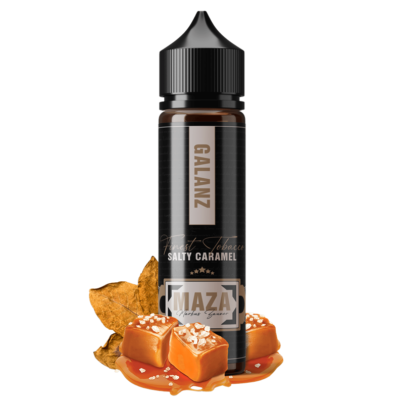 MaZa Finest Tobacco Aroma - Galanz Salty Caramel - 10 ml Longfill