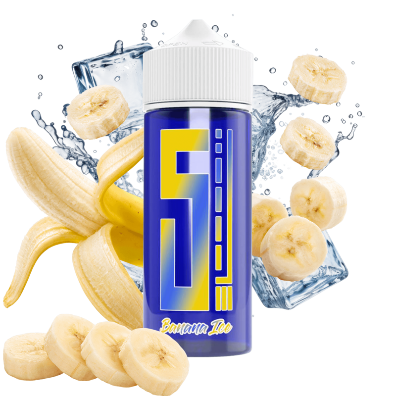 5EL Aroma - Blue Banana Ice - 10 ml Longfill