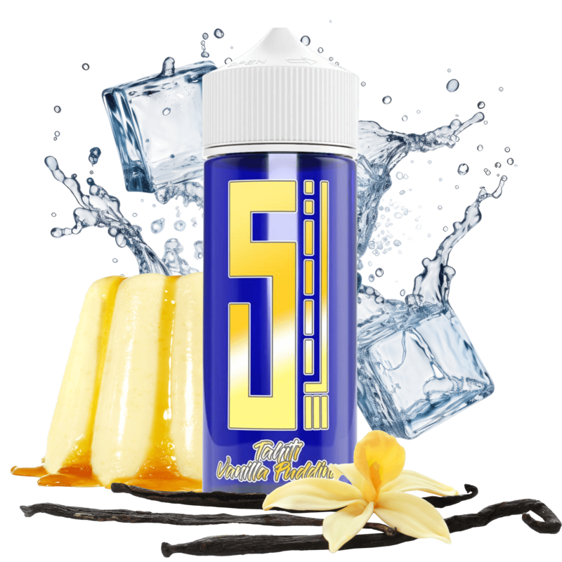 5EL Aroma - Blue Tahiti Vanilla Pudding - 10 ml Longfill