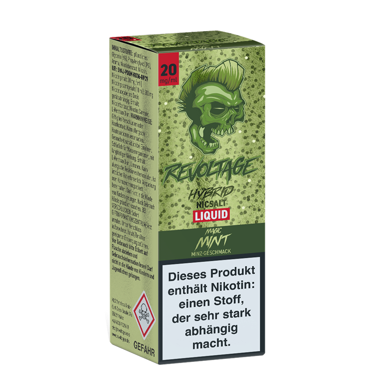 Revoltage - Magic Mint - 10 ml Hybrid-Nikotinsalz Liquid 