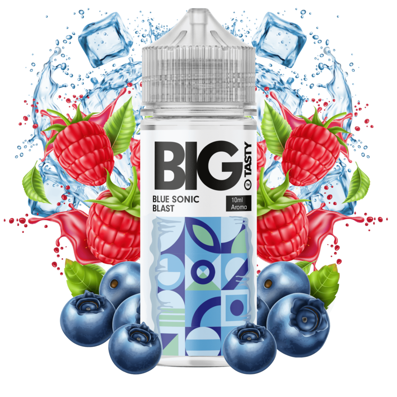 Big Tasty Blast Series Aroma - Blue Sonic Blast -10 ml Longfill