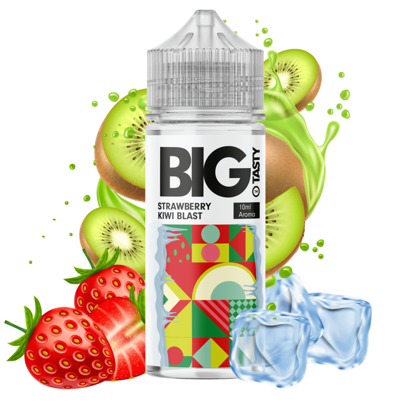 Big Tasty Blast Series Aroma - Strawberry Kiwi Blast - 10 ml Longfill