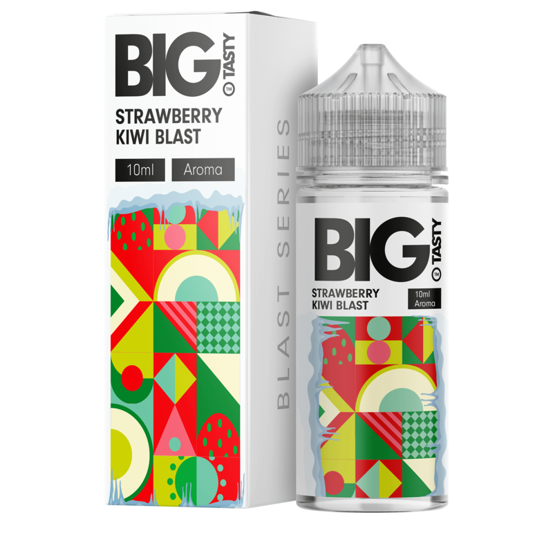 Big Tasty Blast Series Aroma - Strawberry Kiwi Blast - 10 ml Longfill 