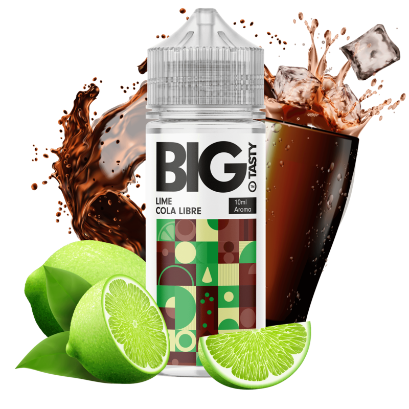 Big Tasty Juiced Series Aroma - Lime Cola Libre - 10 ml Longfill