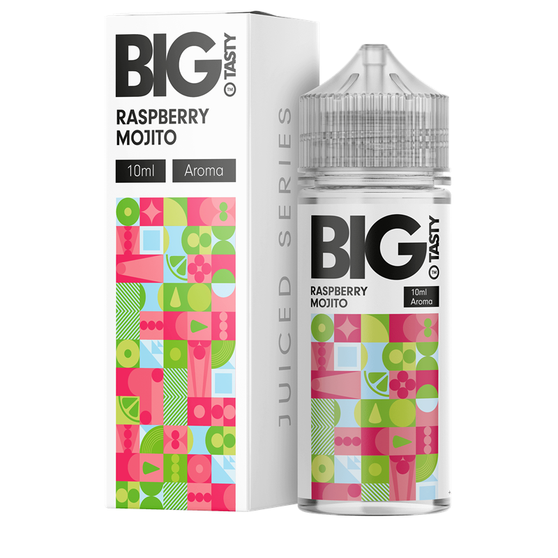 Big Tasty Juiced Series Aroma - Raspberry Moijto - 10 ml Longfill 