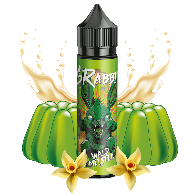 6Rabbits Aroma - Waldmeister - 10 ml Longfill