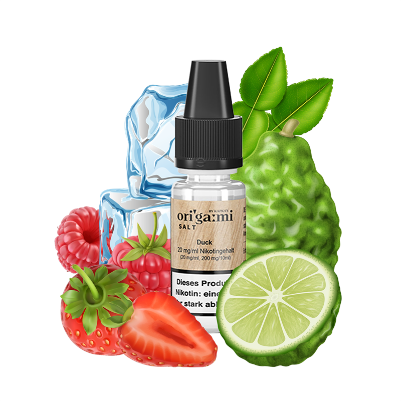 Kapkas Flava Salt Origami - Duck - 10 ml Nikotinsalz Liquid