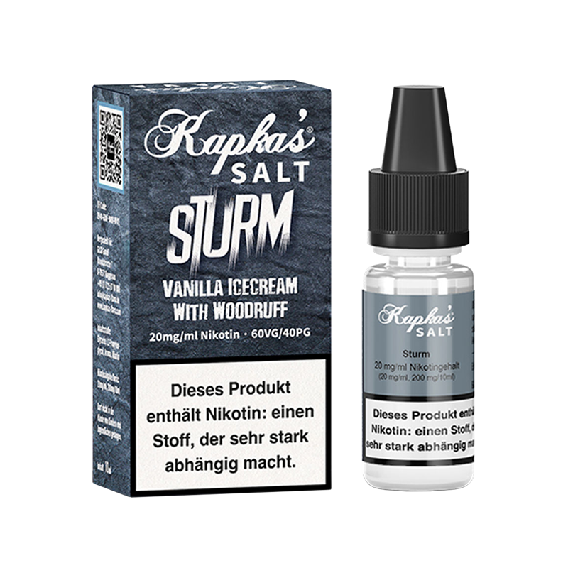 Kapkas Flava Salt - Sturm - 10 ml Nikotinsalz Liquid 