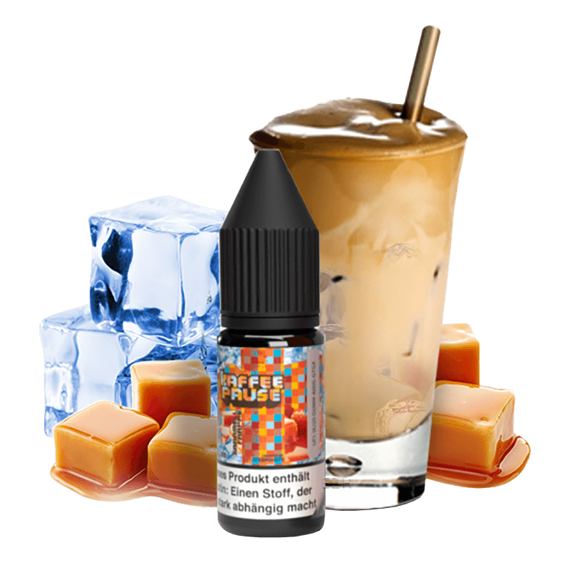 Kaffeepause by Steamshots - Karamell Frapp Ice - 10 ml Nikotinsalz Liquid