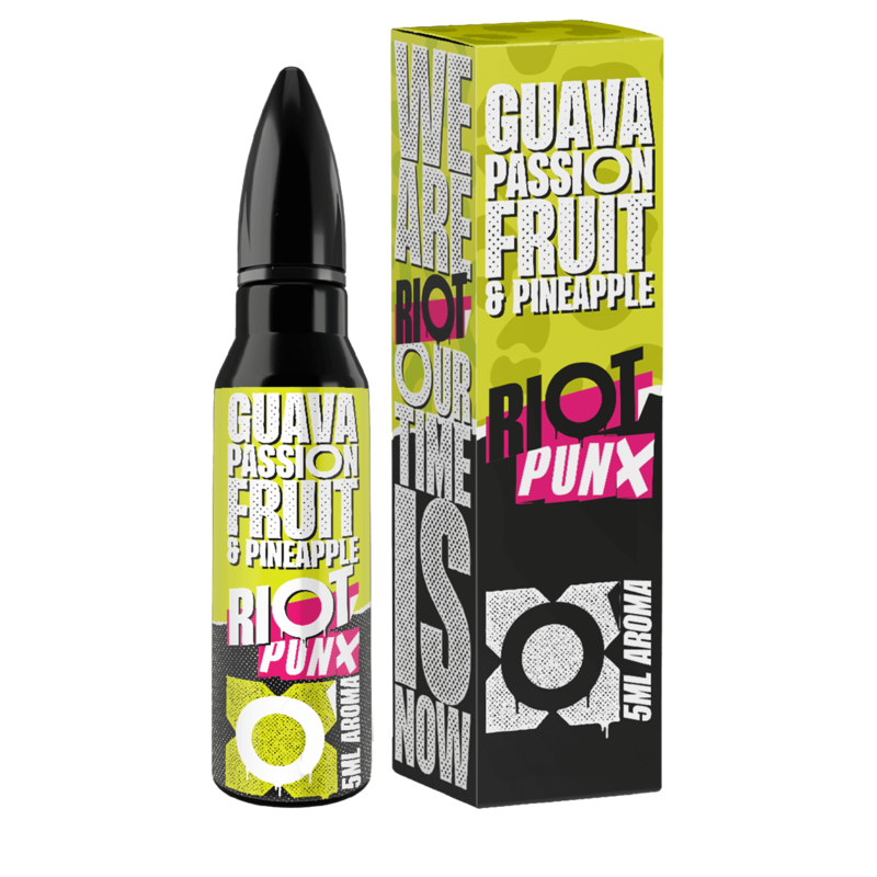 Riot Squad PUNX Edition Aroma - Guava, Passionfruit & Pineapple - 5 ml Longfill 