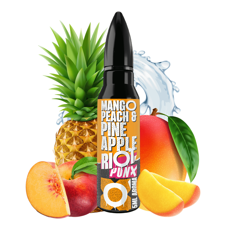 Riot Squad PUNX Edition Aroma - Mango, Peach & Pineapple - 5 ml Longfill