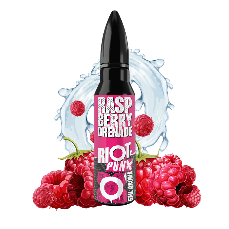 Riot Squad PUNX Edition Aroma - Raspberry Grenade - 5 ml Longfill