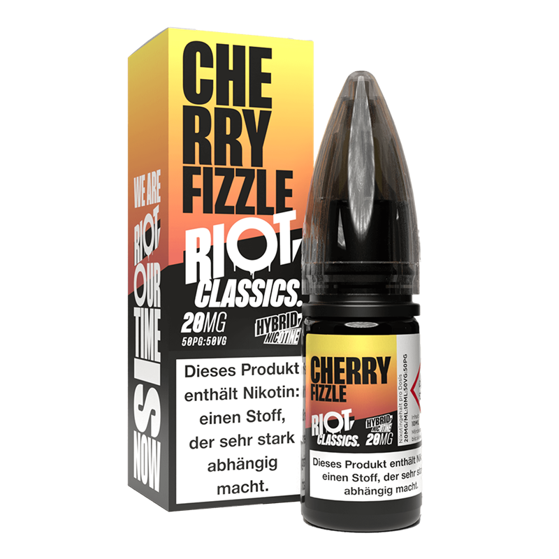 Riot Squad Classic Edition - Cherry Fizzle - 10 ml Hybrid-Nikotinsalz Liquid 