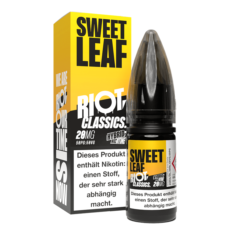 Riot Squad Classic Edition - Sweet Leaf - 10 ml Hybrid-Nikotinsalz Liquid 
