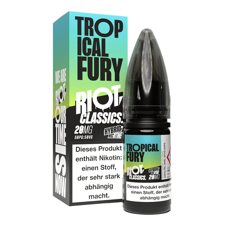 Riot Squad Classic Edition - Tropical Fury - 10 ml Hybrid-Nikotinsalz Liquid 