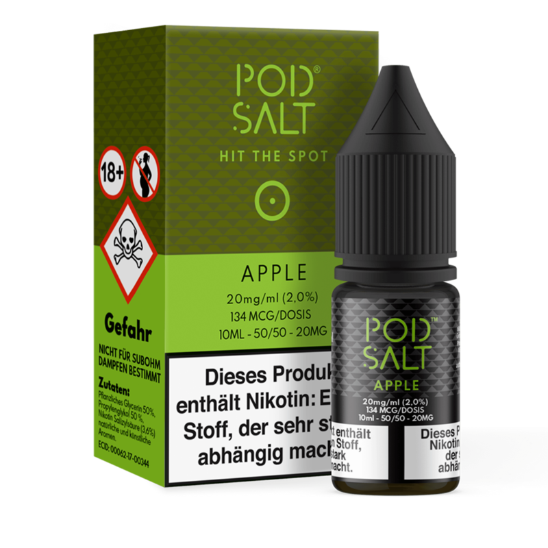 Pod Salt Core - Apple - 10 ml Nikotinsalz Liquid