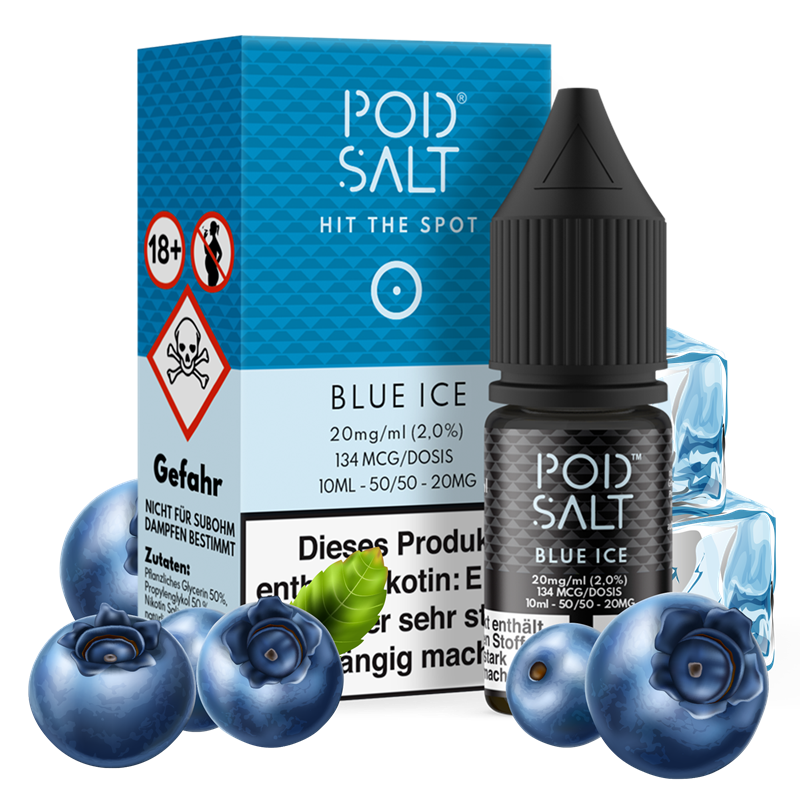 Pod Salt Core - Blue Ice - 10 ml Nikotinsalz Liquid
