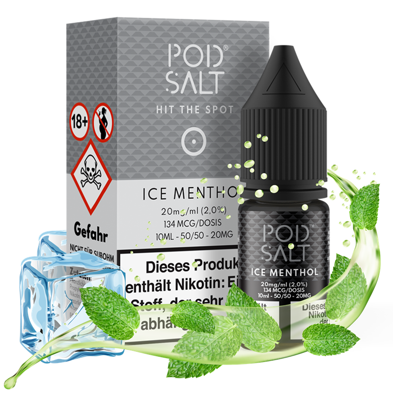Pod Salt Core - Ice Menthol - 10 ml Nikotinsalz Liquid
