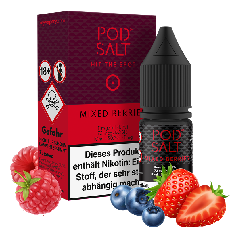 Pod Salt Core - Mixed Berries - 10 ml Nikotinsalz Liquid