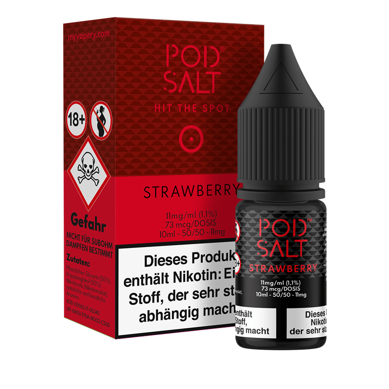 Pod Salt Core - Strawberry - 10 ml Nikotinsalz Liquid