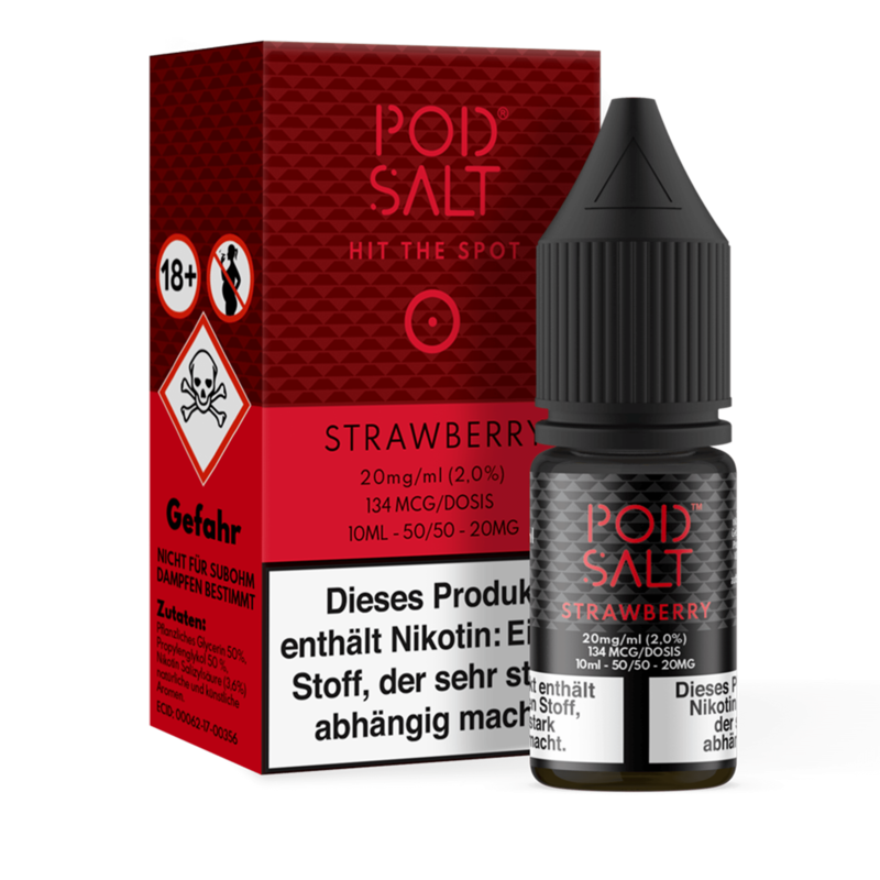 Pod Salt Core - Strawberry - 10 ml Nikotinsalz Liquid