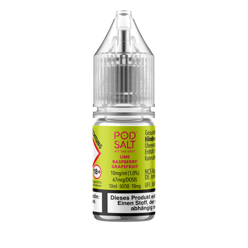 Pod Salt Xtra - Lime Raspberry Grapefruit - 10 ml Nikotinsalz Liquid 