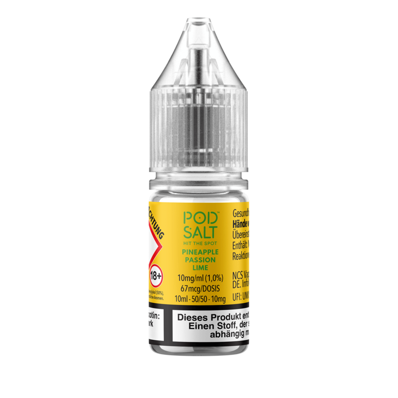 Pod Salt Xtra - Pineapple Passion Lime - 10 ml Nikotinsalz Liquid 