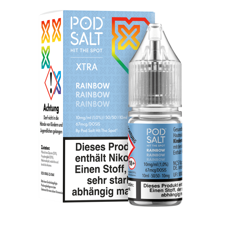 Pod Salt Xtra - Rainbow - 10 ml Nikotinsalz Liquid