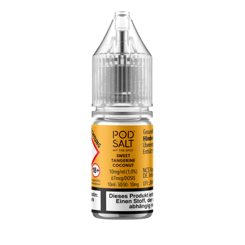 Pod Salt Xtra - Sweet Tangerine Coconut - 10 ml Nikotinsalz Liquid 