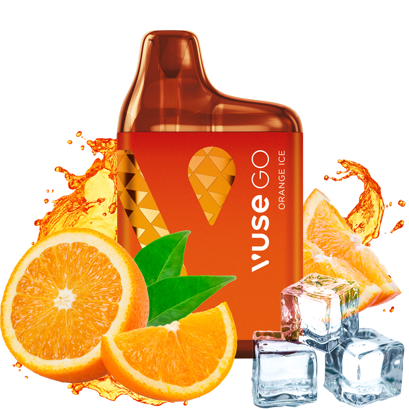 Vuse GO Box 800 - Edition 01 - Orange Ice - Einweg E-Zigarette