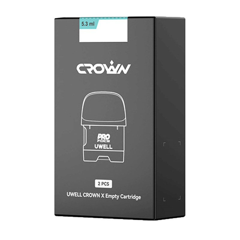 Uwell Crown X Cartridge - Leerpod - 5,3 ml - 2er Pack 